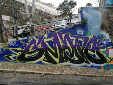 Graffiti Wall in Lissabon - Photo by Kico_one - Lissabon, Portugal, Lisboa
