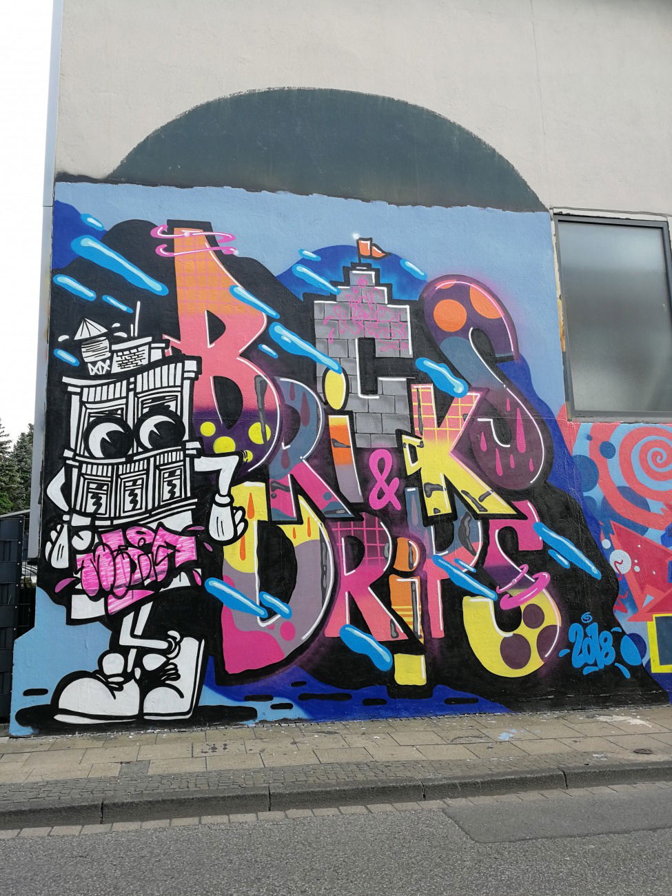 Graffiti Wall in Essen - Photo by Kico_one - Essen, Ruhrpott, NRW (2018)