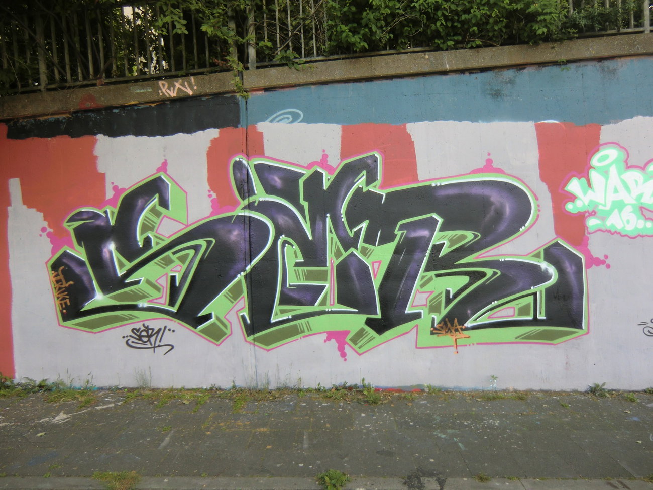 Graffiti Wall in Germany - Photo by Kico_one - Essen, Nrw, Ruhrpott (2016)