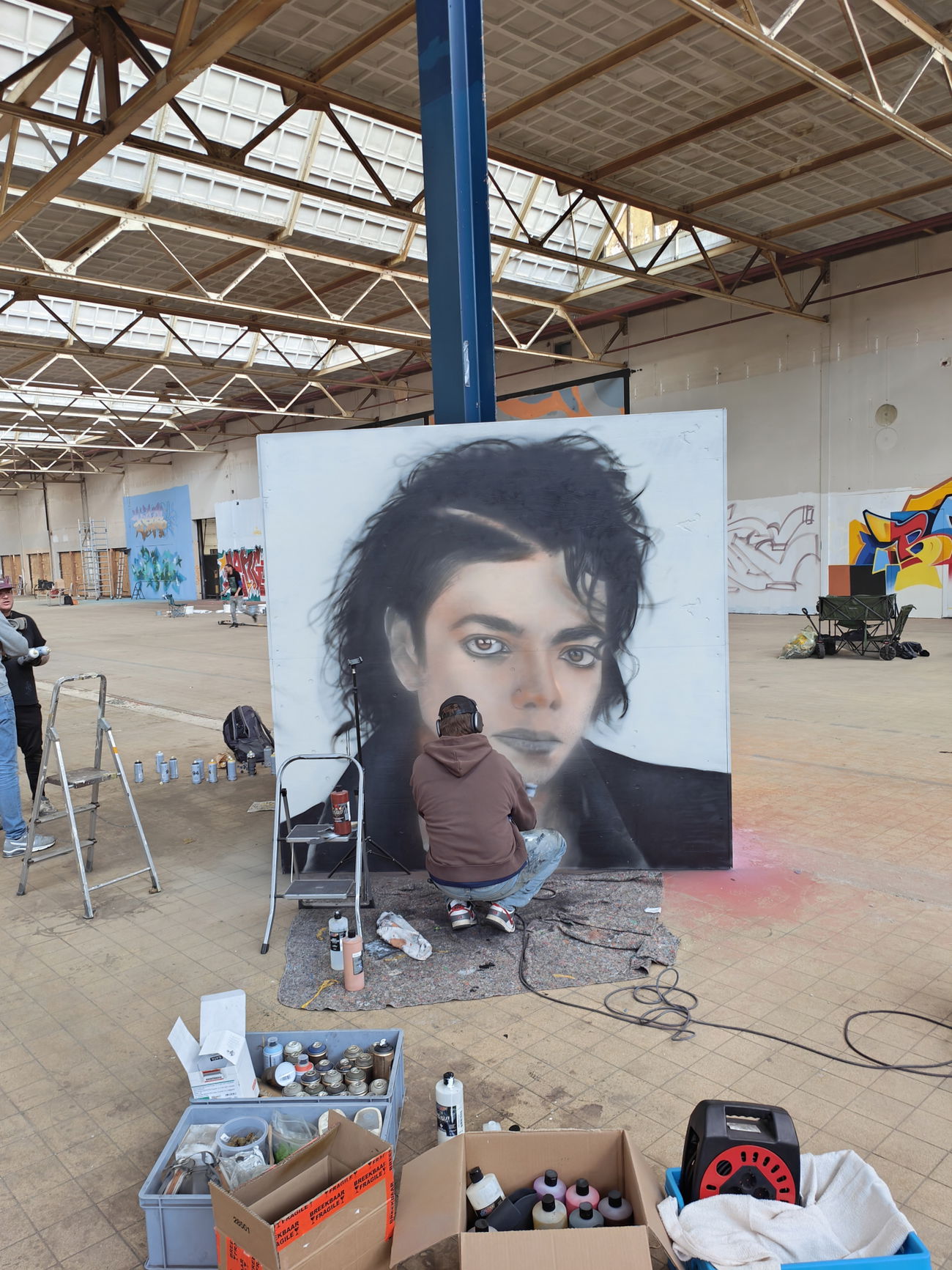 Graffiti Wall in Roermond weerstand - Photo by Kico_one - Che, Artlane (2025)