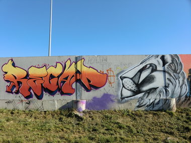 Graffiti Wall in Osijek - Photo by Kico_one - Osijek, Croatia