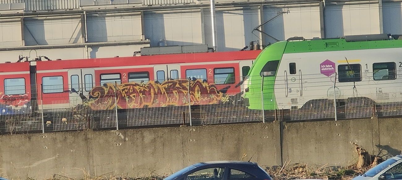 Graffiti Train in Essen - Photo by Kico_one - Essen, Ruhrgebiet (2023)