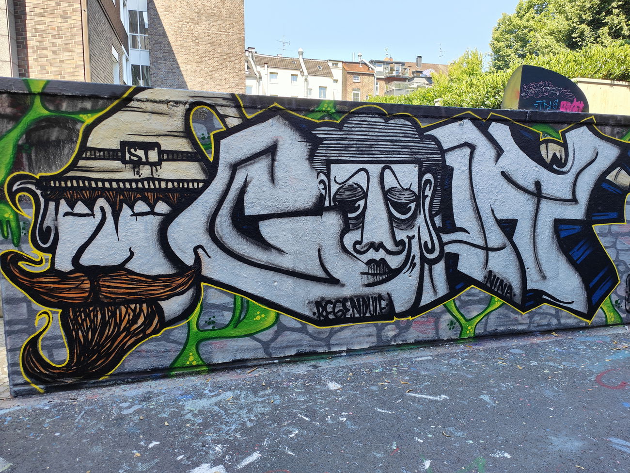 Graffiti Wall in Essen - Photo by Kico_one - Essen (2024)