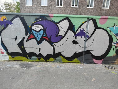 Graffiti Wall in Essen - Photo by Kico_one - Essen, Pass (2025)