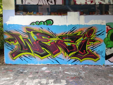 Graffiti Wall in Essen - Photo by Kico_one (2025)