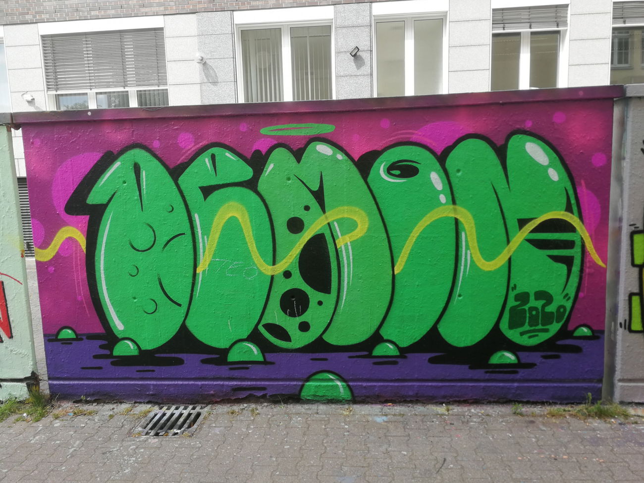 Graffiti Wall in Essen - Photo by Kico_one - Essen, NRW;Ruhrpott, Demon