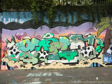 Graffiti Wall in Essen - Photo by Kico_one - Essen, NRW, Ruhrpott (2017)
