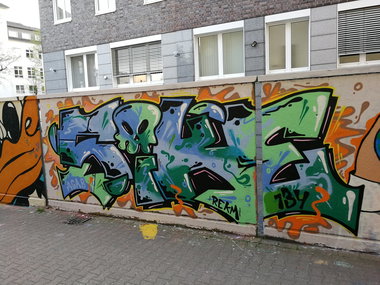 Graffiti Wall in Essen - Photo by Kico_one - Essen, Nrw;Ruhrpott, Sike (2018)