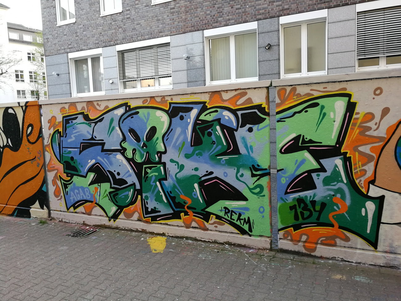 Graffiti Wall in Essen - Photo by Kico_one - Essen, Nrw;Ruhrpott, Sike (2018)