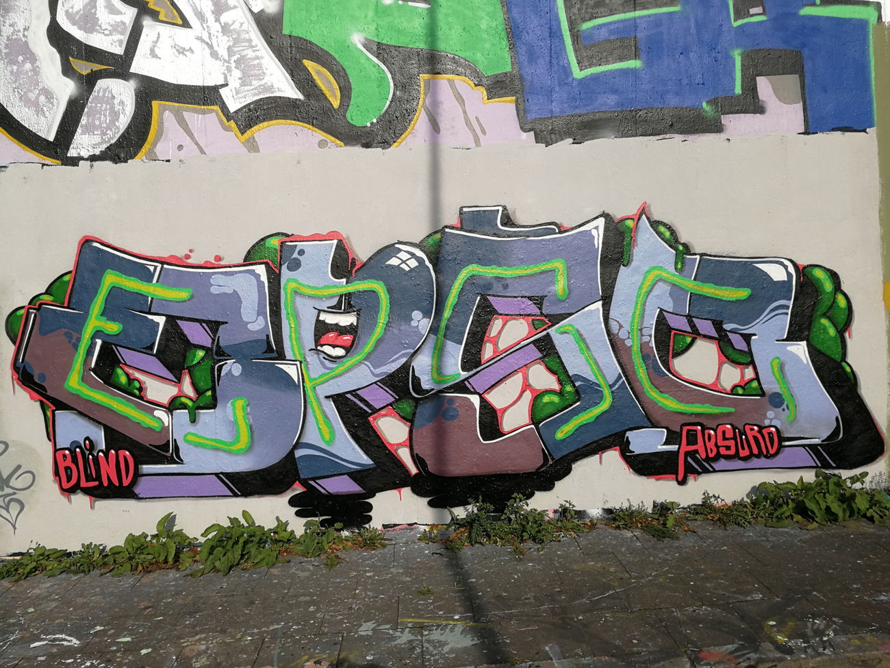 Graffiti Wall in Essen - Photo by Kico_one - Essen, NRW, Ruhrpott (2019)
