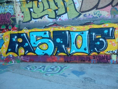 Graffiti Wall in Wien - Photo by Kico_one - Wien, Vienna, Austria