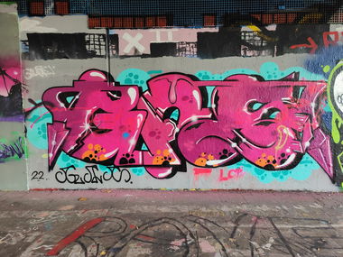 Graffiti Wall in Essen auf der donau - Photo by Kico_one - Essen, Ruhrgebiet, GFS (2023)