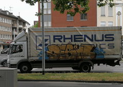 Graffiti Bombing in Mönchengladbach - Photo by Kico_one - Debil