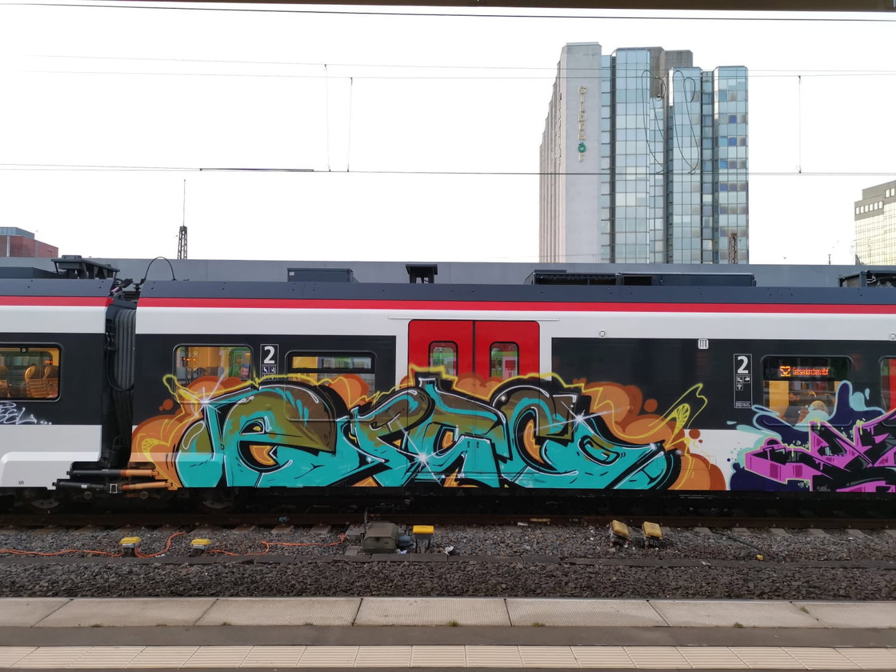 Graffiti Train in Essen - Photo by Kico_one - Epsc (2025)
