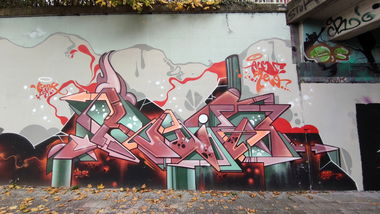 Graffiti Wall in Essen - Photo by Kico_one - Essen, NRW, Ruhrpott (2020)