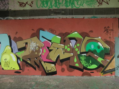 Graffiti Wall in Essen - Photo by Kico_one - Essen, NRW, Ruhrpott (2017)