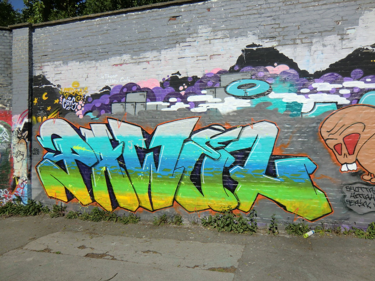 Graffiti Wall in Essen - Photo by Kico_one - Essen, NRW, Ruhrpott (2016)