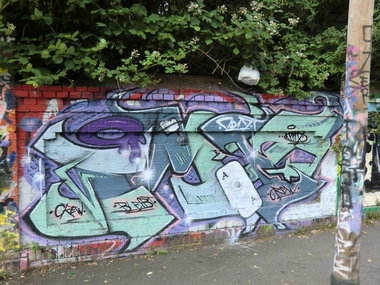 Graffiti Wall in Essen - Photo by Kico_one - Essen, NRW, Ruhrpott (2017)