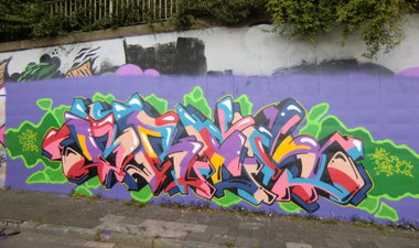 Graffiti Wall in Essen - Photo by Kico_one - Essen, NRW, Ruhrpott (2016)