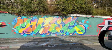 Graffiti Wall in Essen - Photo by Kico_one - Essen, Ruhrgebiet, Music (2023)