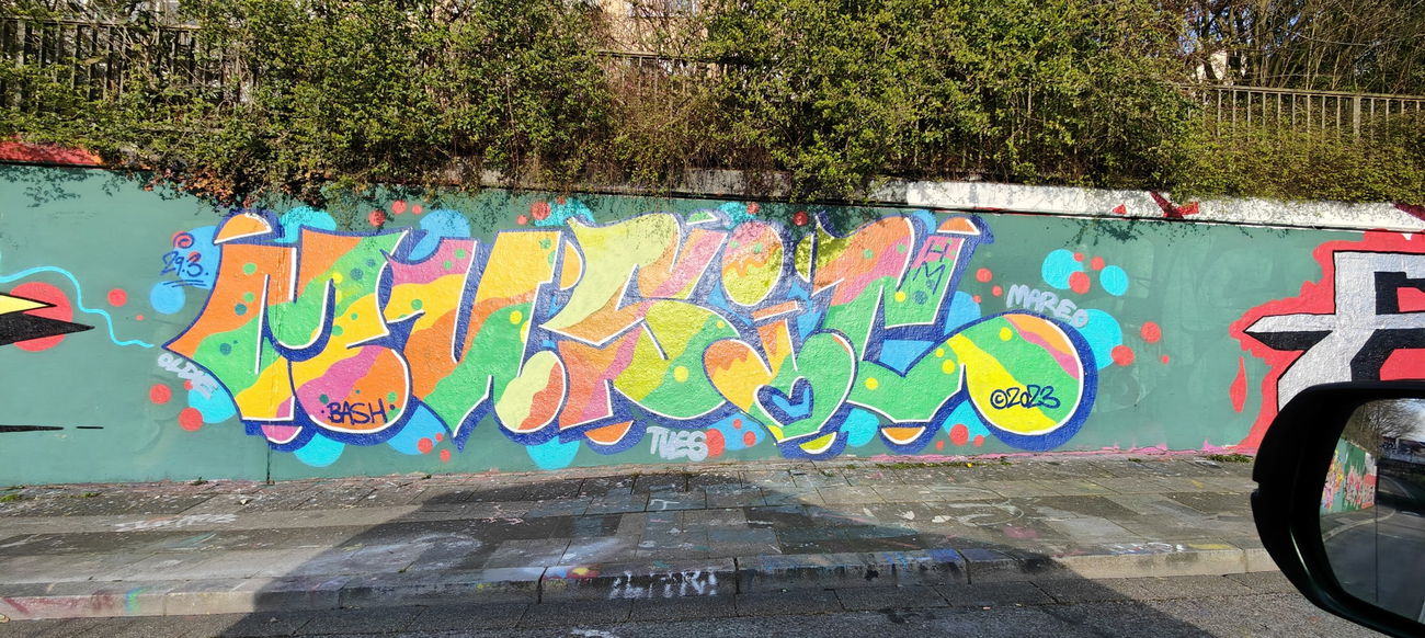 Graffiti Wall in Essen - Photo by Kico_one - Essen, Ruhrgebiet, Music (2023)