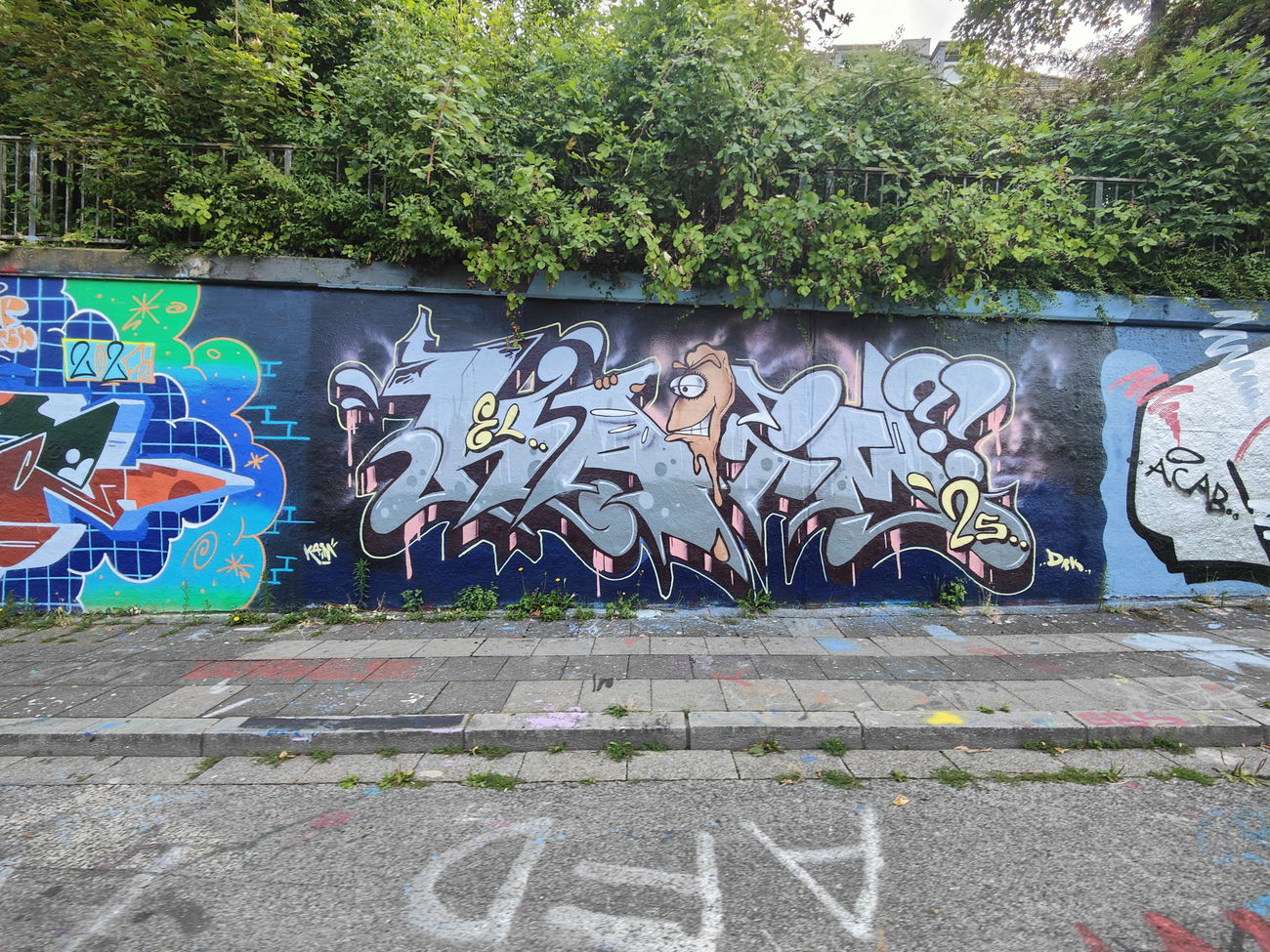 Graffiti Wall in Essen - Photo by Kico_one (2025)