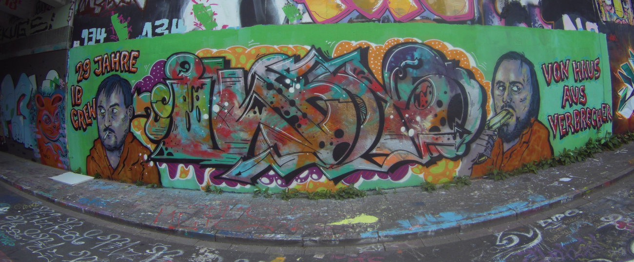 Graffiti Wall in Essen - Photo by Kico_one - Essen, NRW, Ruhrpott (2017)