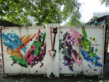 Graffiti Wall in Wien - Photo by Kico_one - Wien, Vienna, Austria