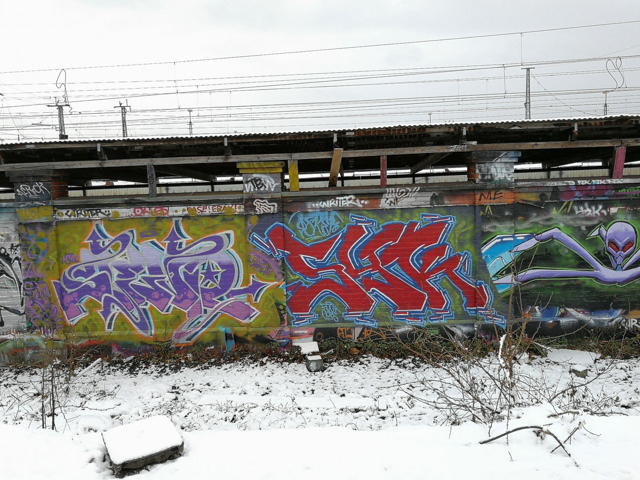 Graffiti Wall in München - Photo by Kico_one - München