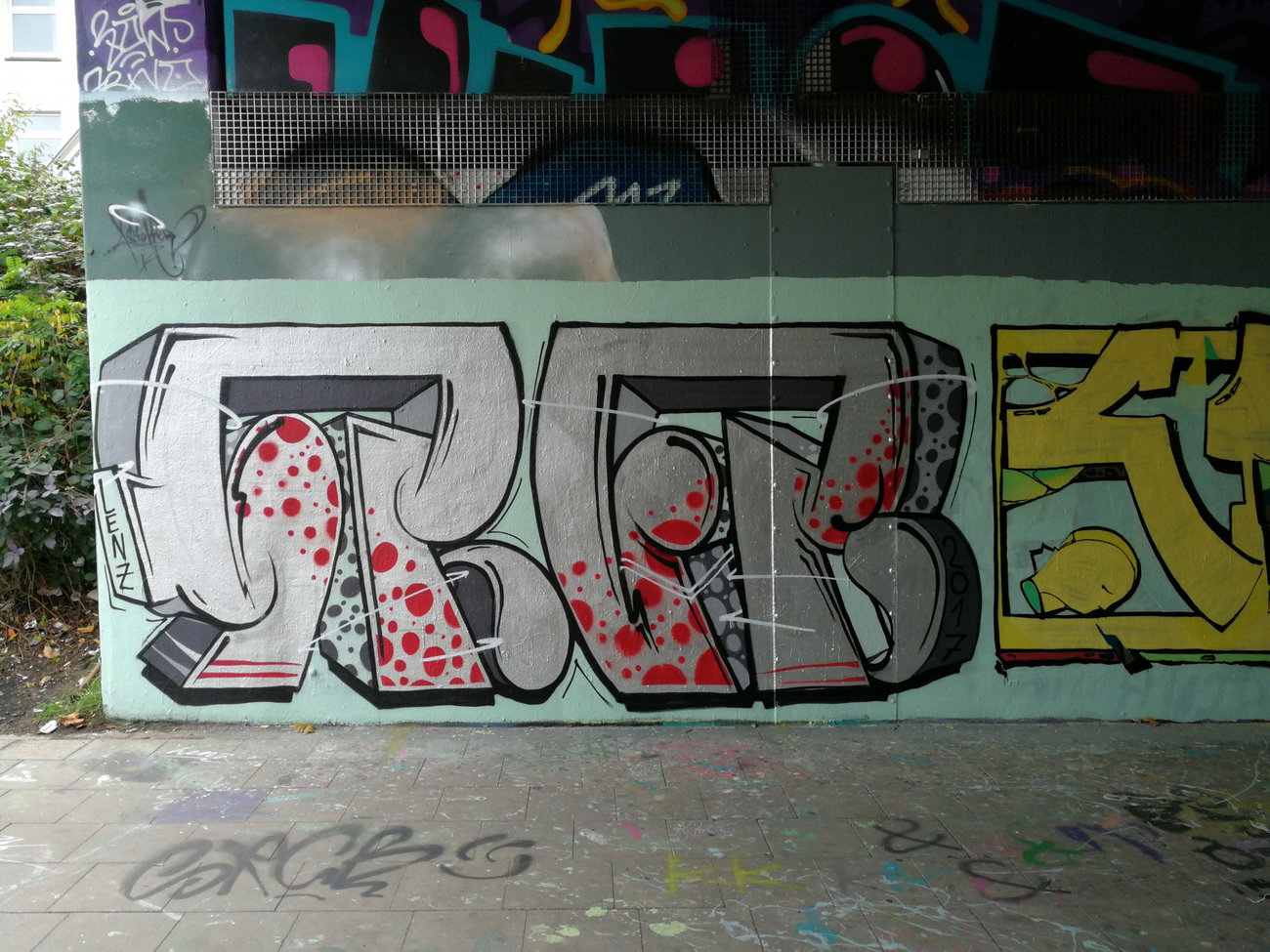 Graffiti Wall in Essen - Photo by Kico_one - Essen, Ruhrpott, NRW (2017)