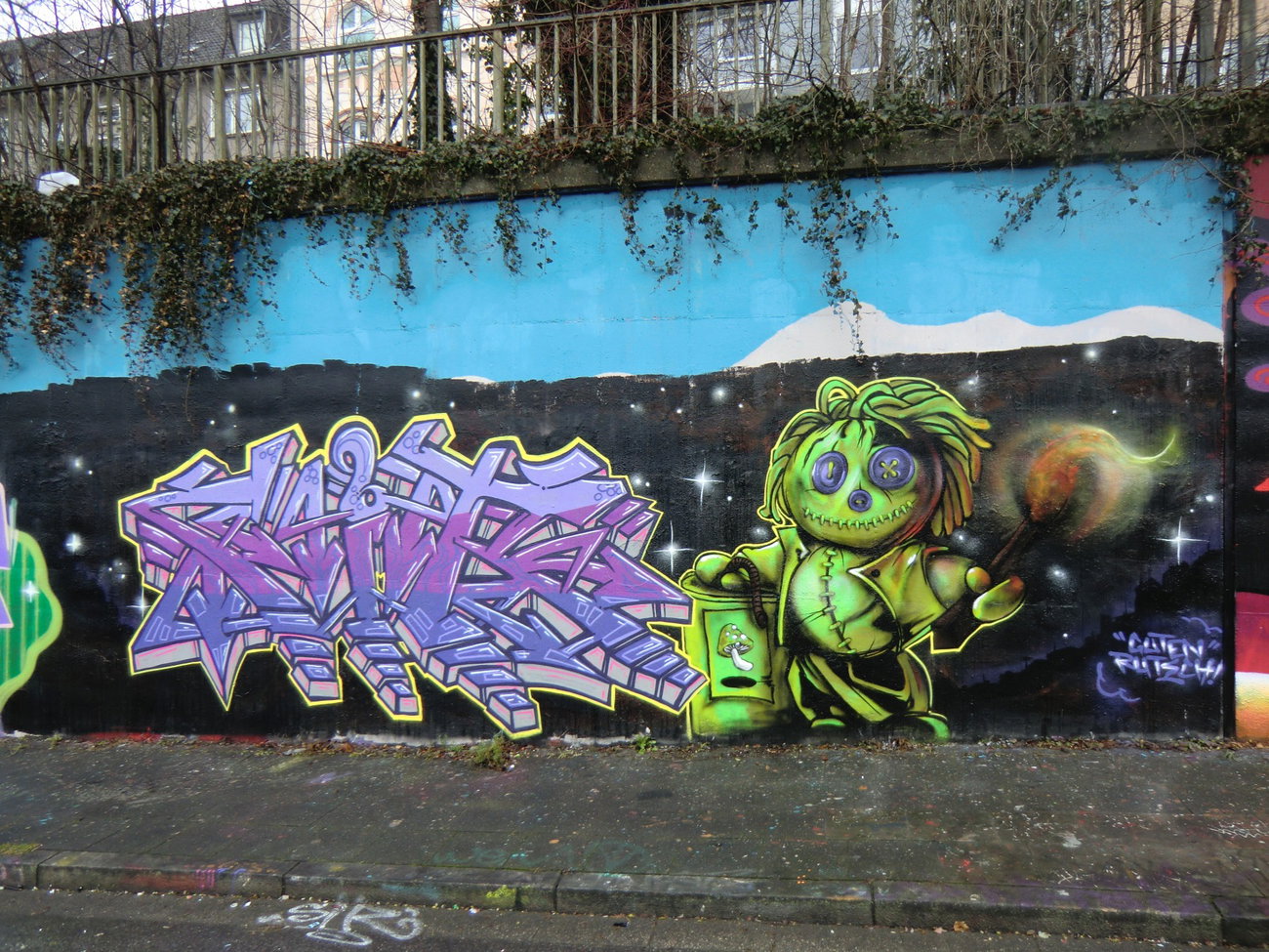 Graffiti Wall in Essen - Photo by Kico_one - Essen, Nrw, Ruhrpott (2016)