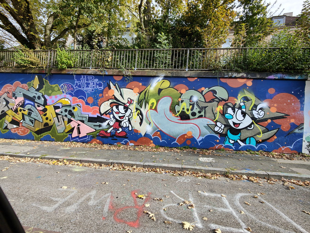 Graffiti Wall in Essen - Photo by Kico_one (2025)