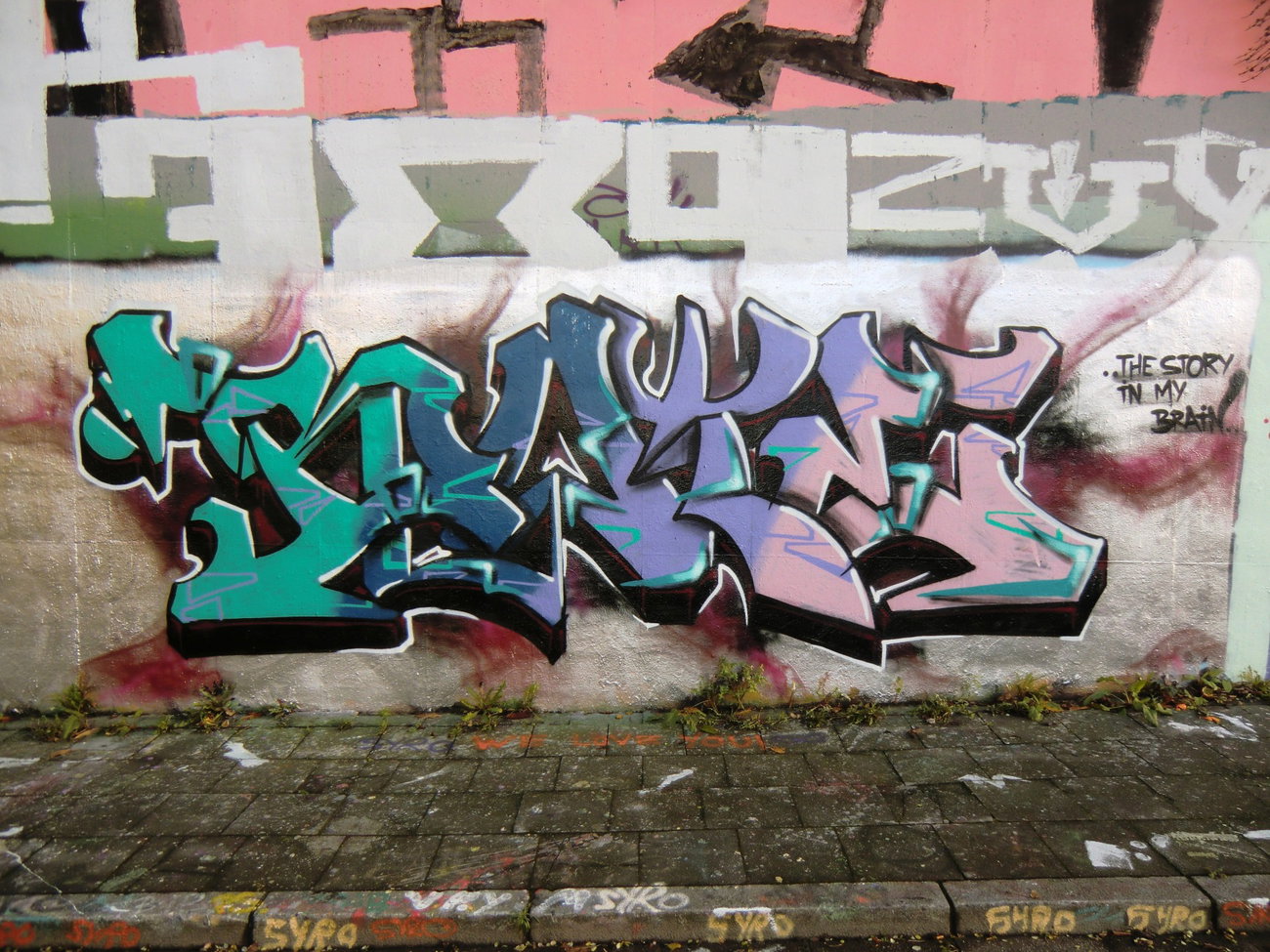 Graffiti Wall in Essen - Photo by Kico_one - Essen, Nrw, Ruhrpott (2015)