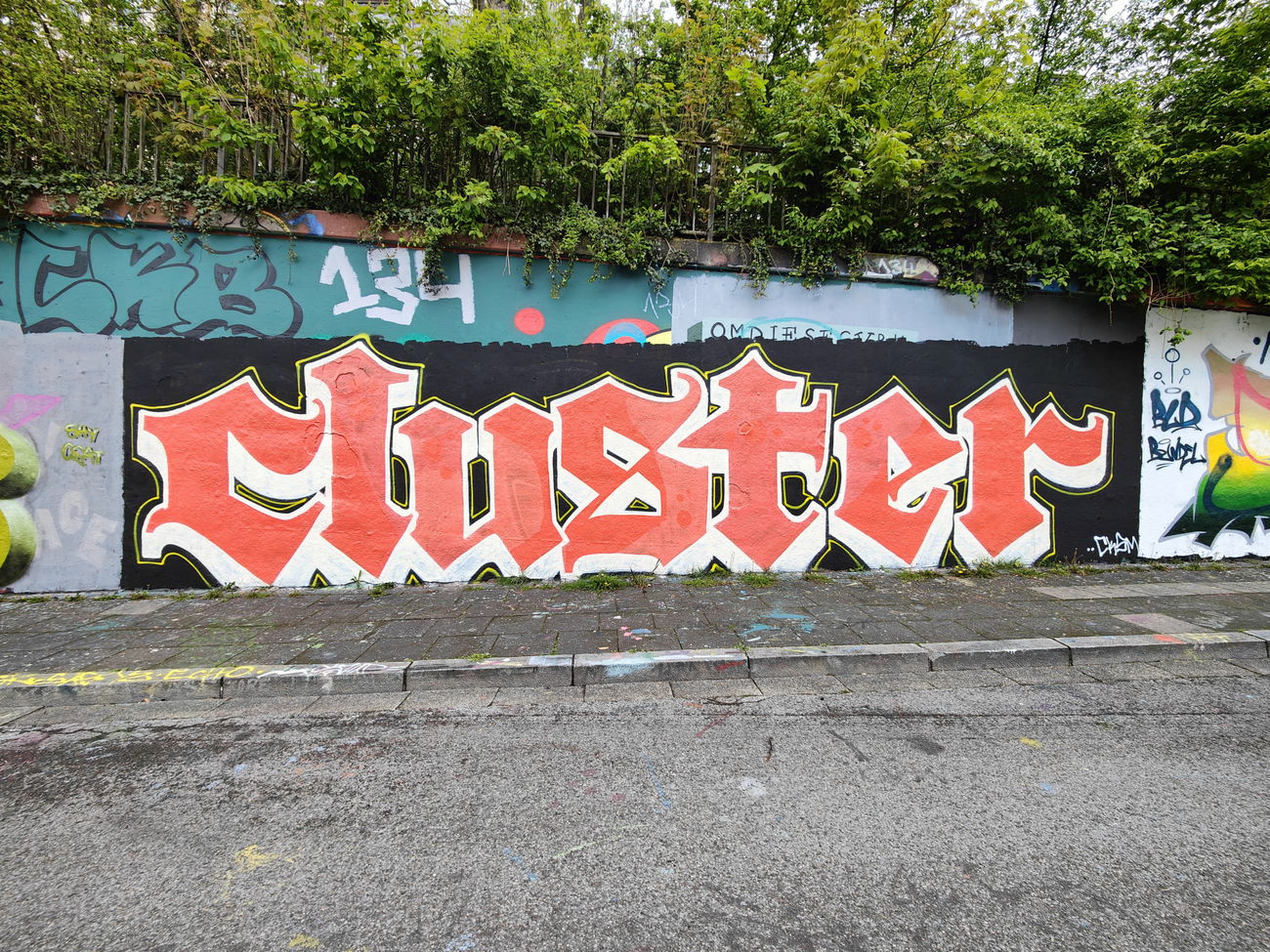 Graffiti Wall in Essen - Photo by Kico_one (2023)