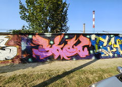 Graffiti Wall in Osijek - Photo by Kico_one (2025)