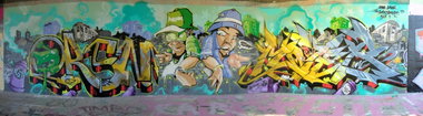 Graffiti in Essen - Photo by Kico_one - Hafendamp, Essen, ZSone (2014)