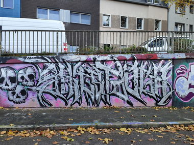 Graffiti Wall in Essen - Photo by Kico_one - Essen, Dule (2025)
