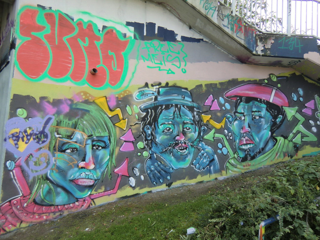 Graffiti Wall in Essen - Photo by Kico_one - Essen, NRW, Ruhrpott (2017)