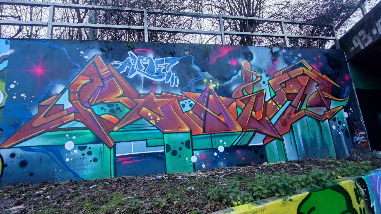 Graffiti Wall in Bochum - Photo by Kico_one - Rait