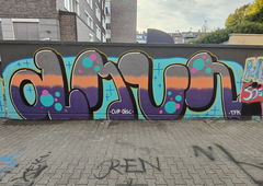 Graffiti Wall in Essen - Photo by Kico_one (2022)