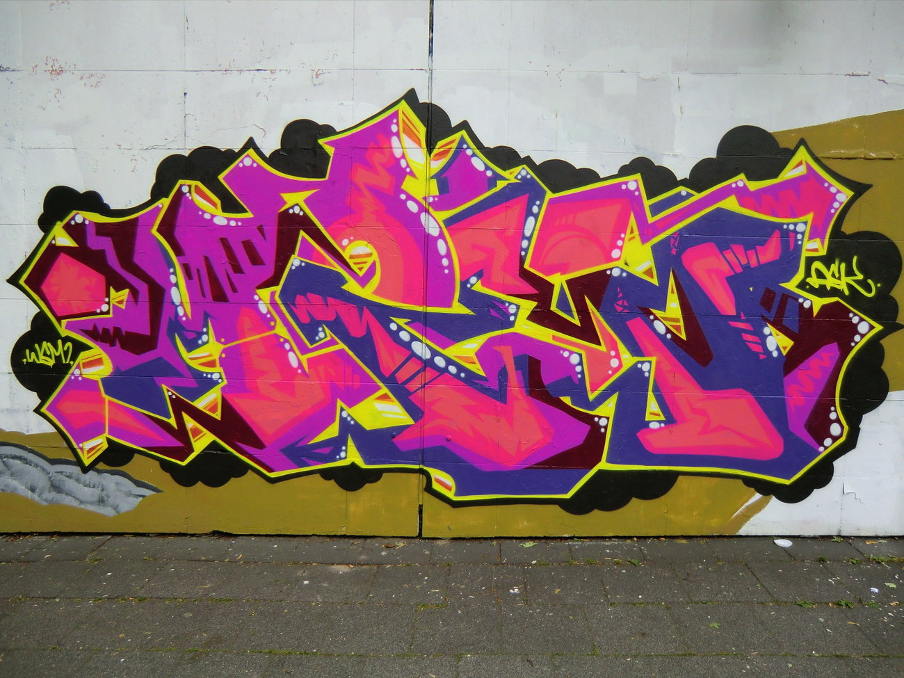 Graffiti Wall in Essen - Photo by Kico_one - Essen (2015)
