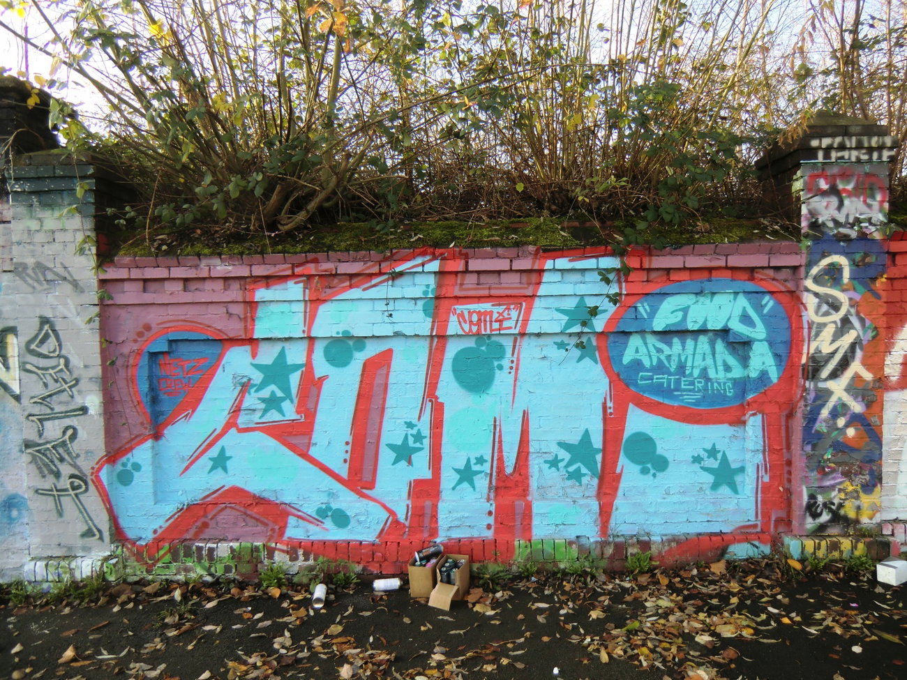 Graffiti Wall in Essen - Photo by Kico_one - Essen, NRW, Ruhrpott (2015)