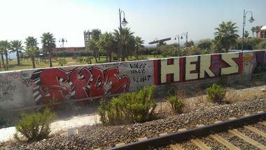 Graffiti Bombing in Pisa - Photo by Kico_one - Pisa, Italy