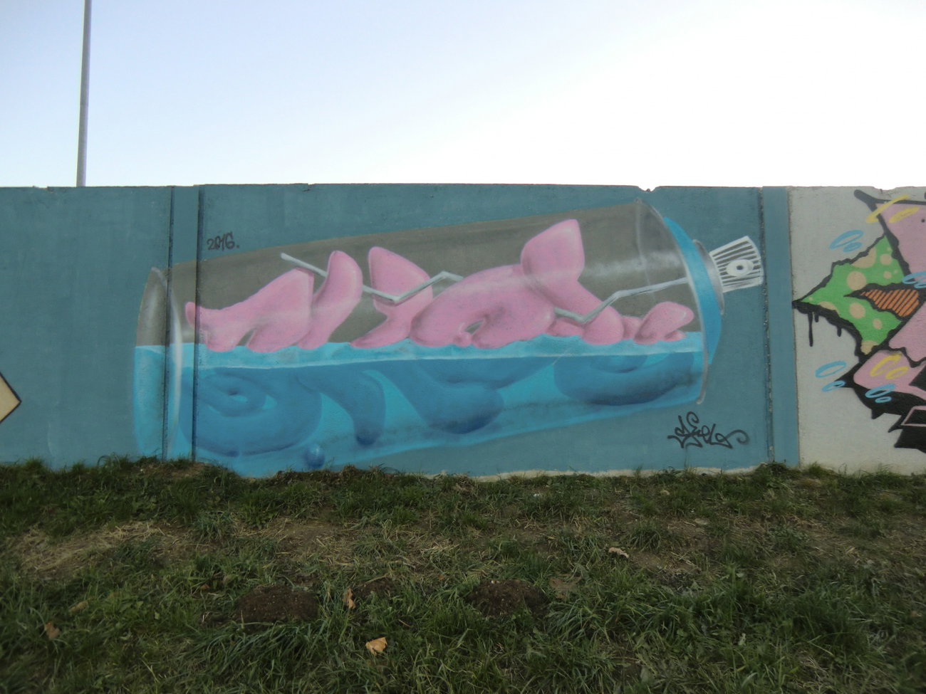 Graffiti Wall in Osijek - Photo by Kico_one - Osijek, Croatia, Hrvatska (2016)