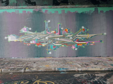 Graffiti Wall in Essen - Photo by Kico_one (2022)