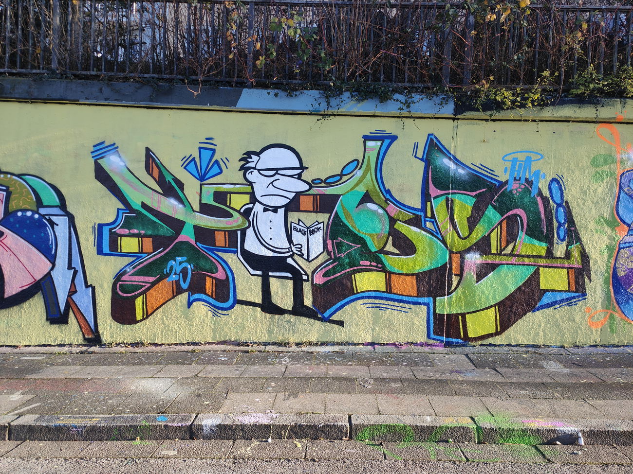 Graffiti Wall in Essen - Photo by Kico_one - Essen, Tues (2025)