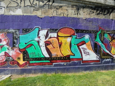 Graffiti Wall - Photo by Kico_one - Wien, Vienna, Austria