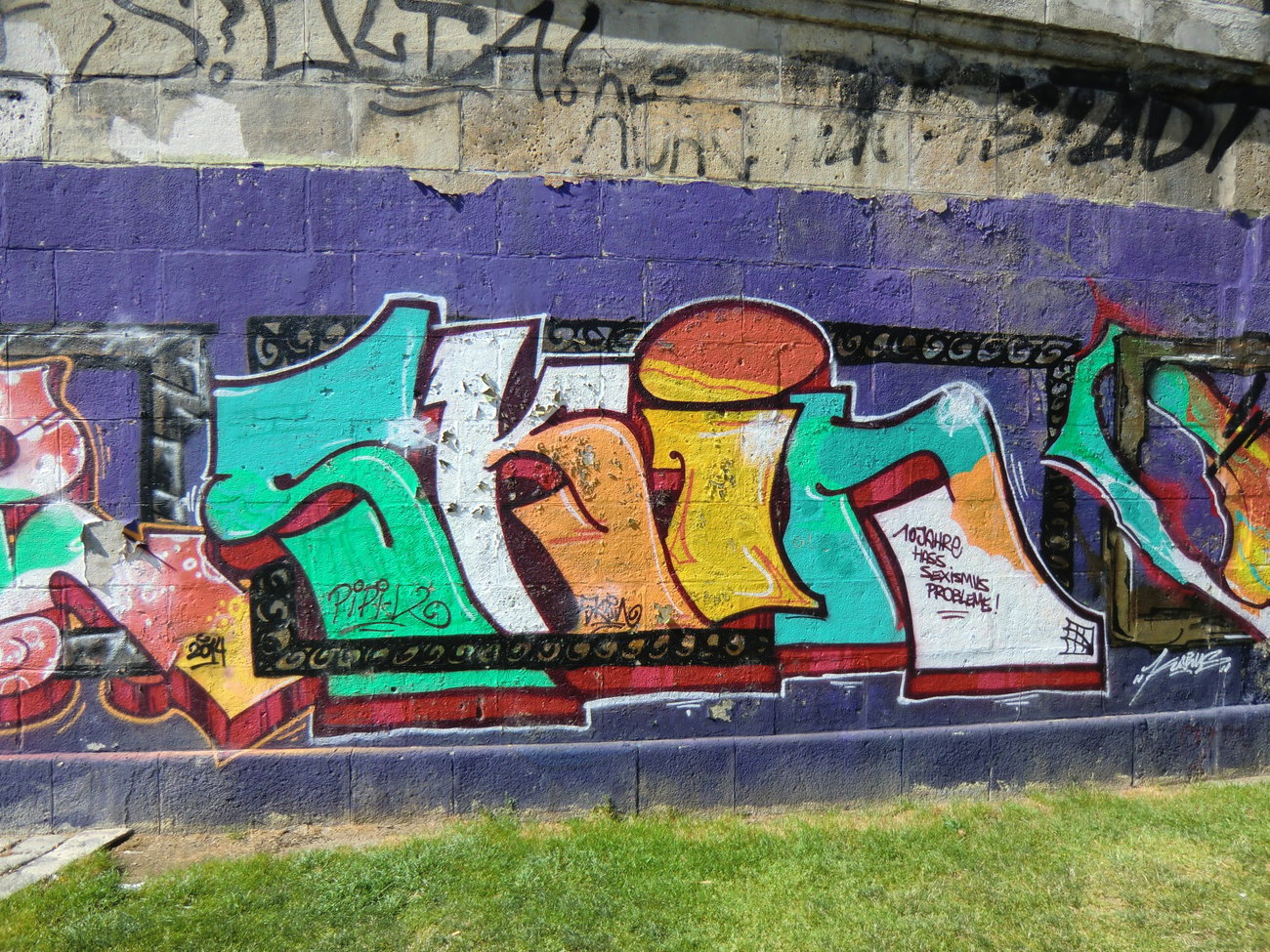 Graffiti Wall - Photo by Kico_one - Wien, Vienna, Austria