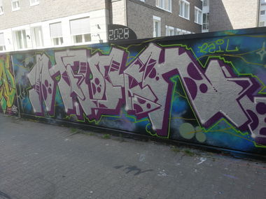 Graffiti Wall in Essen - Photo by Kico_one - Essen, NRW;Ruhrpott, Hulk