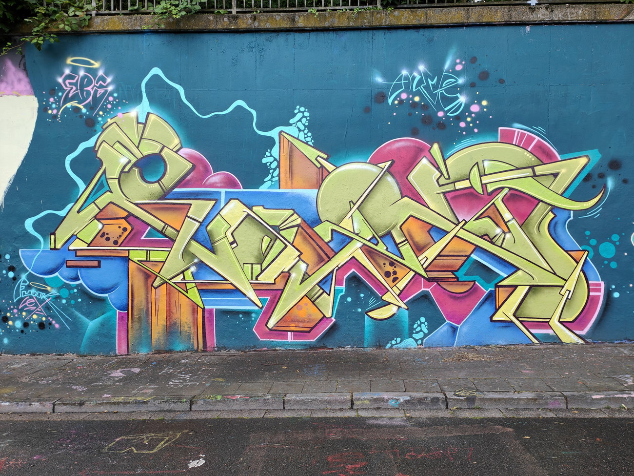 Graffiti Wall in Essen - Photo by Kico_one - Essen (2024)